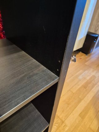 Estantería Kallax Ikea Negra