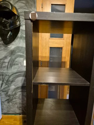 Estantería Kallax Ikea Negra