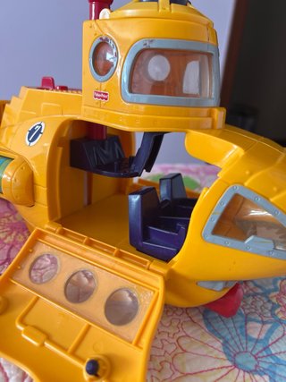 Submarino de Juguete Amarillo