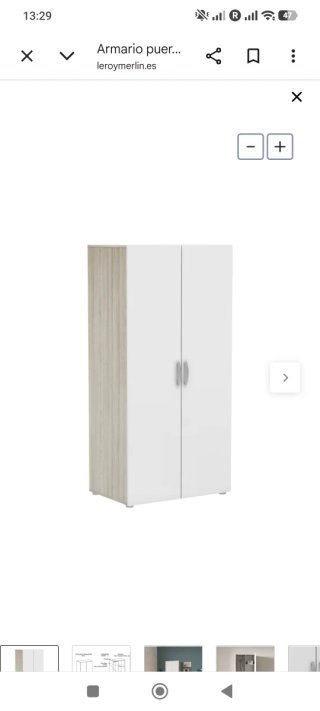 Vendo Armario pequeño para dormitorio nuevo.