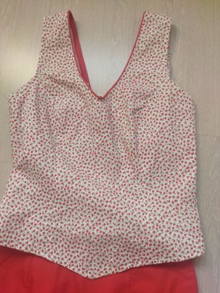Traje Flamenca 2 Piezas Talla 38
