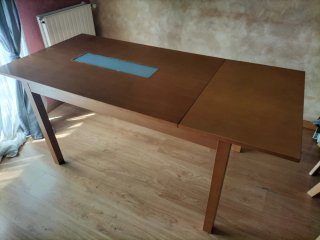 Mesa de salón extensible