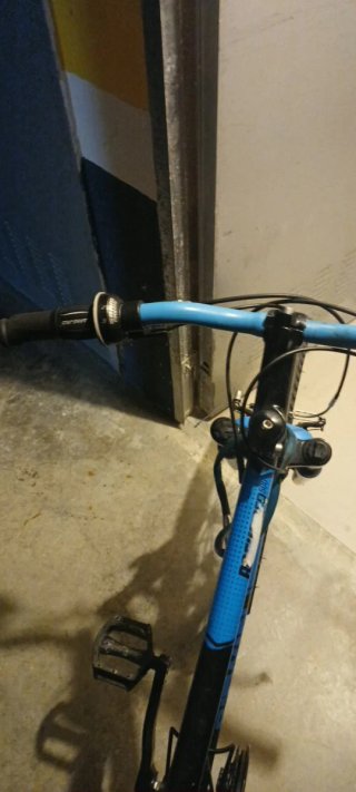 Bicicleta infantil azul