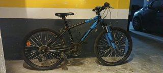 Bicicleta infantil azul