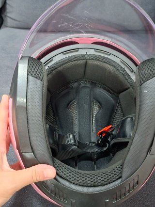 Casco Moto Rosa BLD
