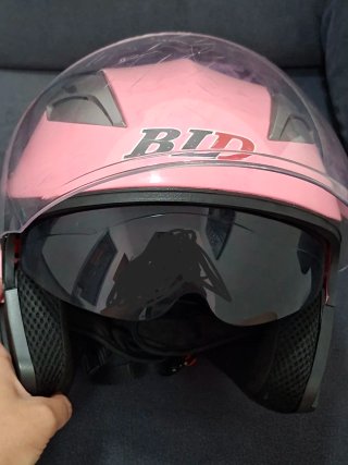 Casco Moto Rosa BLD