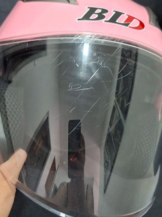 Casco Moto Rosa BLD