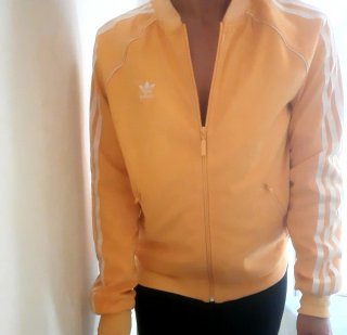 Chaqueta Adidas SST Talla S Amarillo Vainilla
