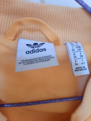 Chaqueta Adidas SST Talla S Amarillo Vainilla