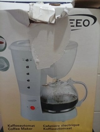 Cafetera Ideo con jarra de cristal
