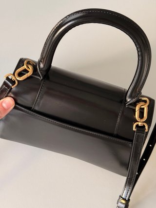 Borsa Balenciaga Hourglass Piccola Nero