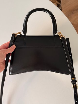 Borsa Balenciaga Hourglass Piccola Nero