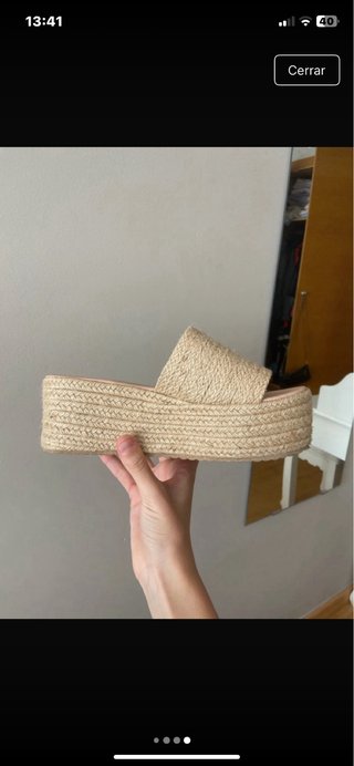 Sandalias de esparto