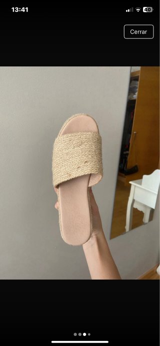 Sandalias de esparto