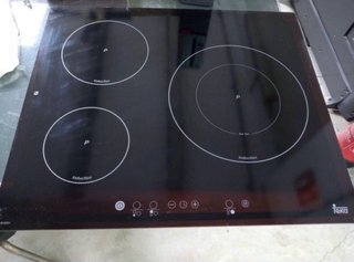 Placa Vitrocerámica Inducción Teka 3 fuegos