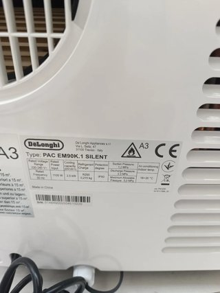 Aire Acondicionado Portátil DeLonghi Pinguino