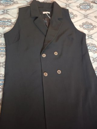 Chaleco Vestido Negro