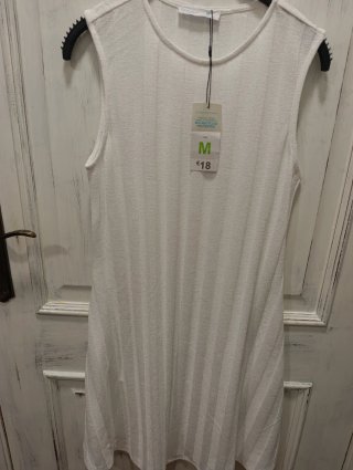 Vestido blanco Primark talla M