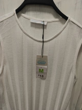 Vestido blanco Primark talla M