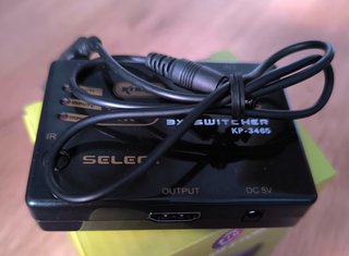Switch HDMI 3 en 1 Knup KP-3465 4K