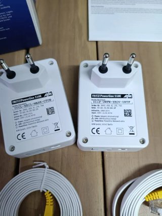 Fritz! Powerline 510E Set Punto Acceso set alemán