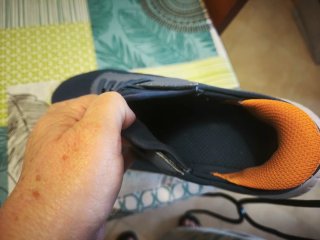 Zapatillas Skechers Azul y Naranja