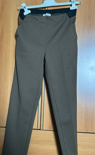 Pantaloni eleganti donna con tasche taglia 44