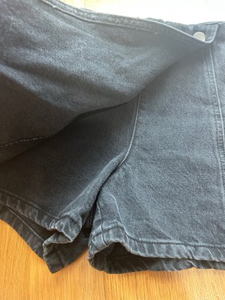 Falda pantalón negra