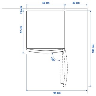Nevera IKEA Lagan