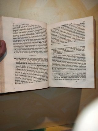 Decretos del Rey Fernando VII 1819
