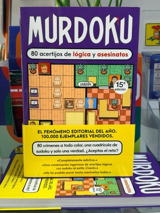 NUEVO Murdoku: 80 acertijos de lógica y asesinatos