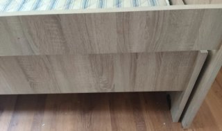 Cama nido se encuentra desmontada,se entrega en la