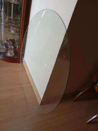 Cristal Mesa Camilla Redondo 100cm