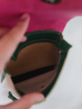 Mochila Piel Italia Rosa y Blanca