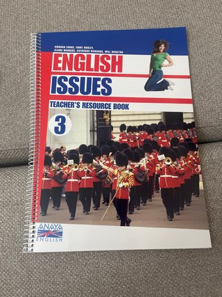 English Issues Teacher’s Resource Pack 3 ESO Anaya