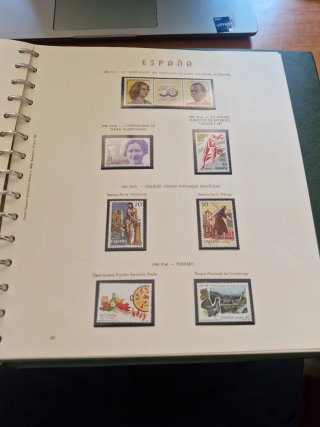 Colección Sellos España 1980-1989