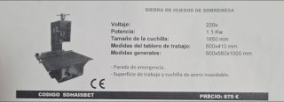 Sierra de huesos profesional nueva