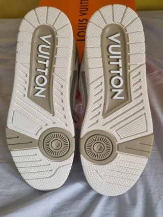Scarpe Louis Vuitton Beige/Bianche