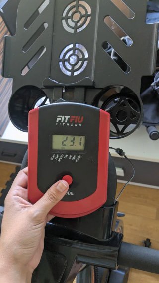Bicicleta Estática Fitfiu Fitness BESP-100