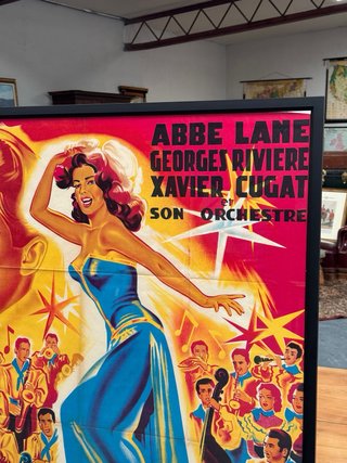 POSTER ANTIGUO ORIGINAL PELICULA “CHA CHA CHA”