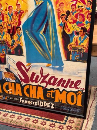 POSTER ANTIGUO ORIGINAL PELICULA “CHA CHA CHA”