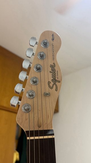 Guitarra Eléctrica Squier Affinity Telecaster Roja