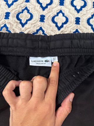 Conjunto chándal Lacoste marrón desteñido