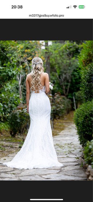 Vestido de Novia Baunda Blanco