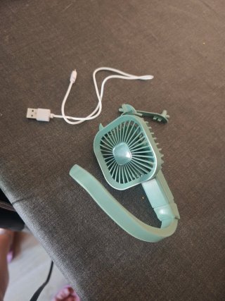 Ventilador Portátil USB Verde