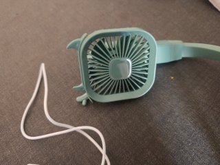 Ventilador Portátil USB Verde