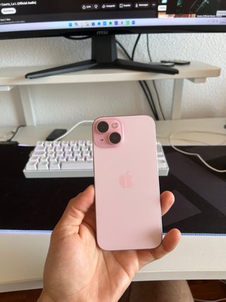 iPhone 15 Rosa
