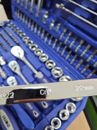 MALETÍN IRIMO 216 PIEZAS 1/4”-3/8”-1/2”