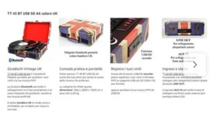 Tocadiscos New Majestic TT-43 BT/USB