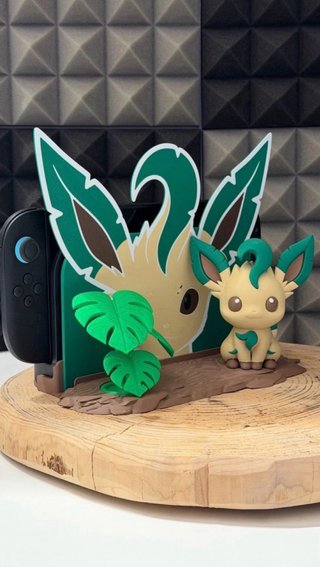 Supporto Nintendo Switch Leafeon Pokemon